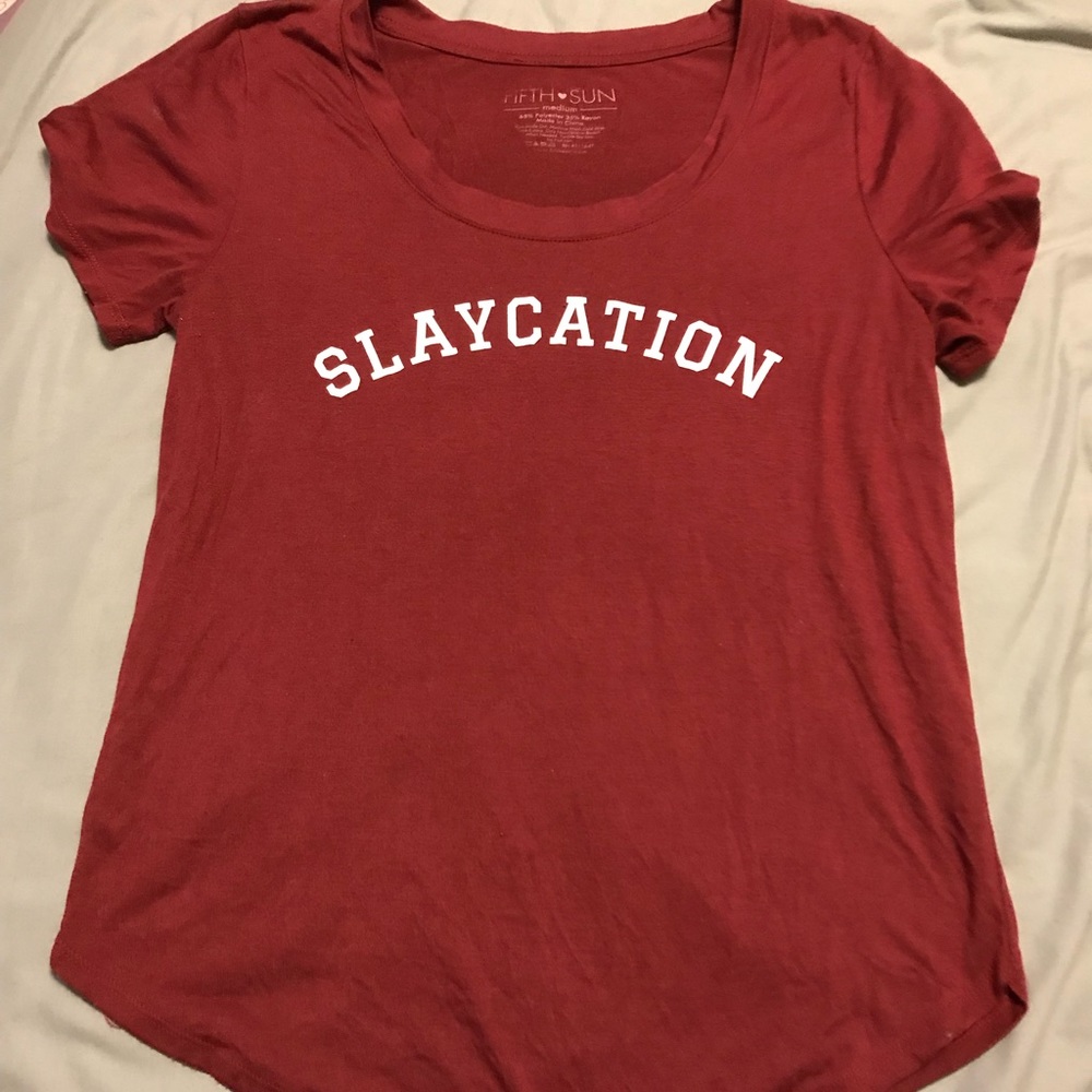 Fifth sub slaycation target T-shirt
